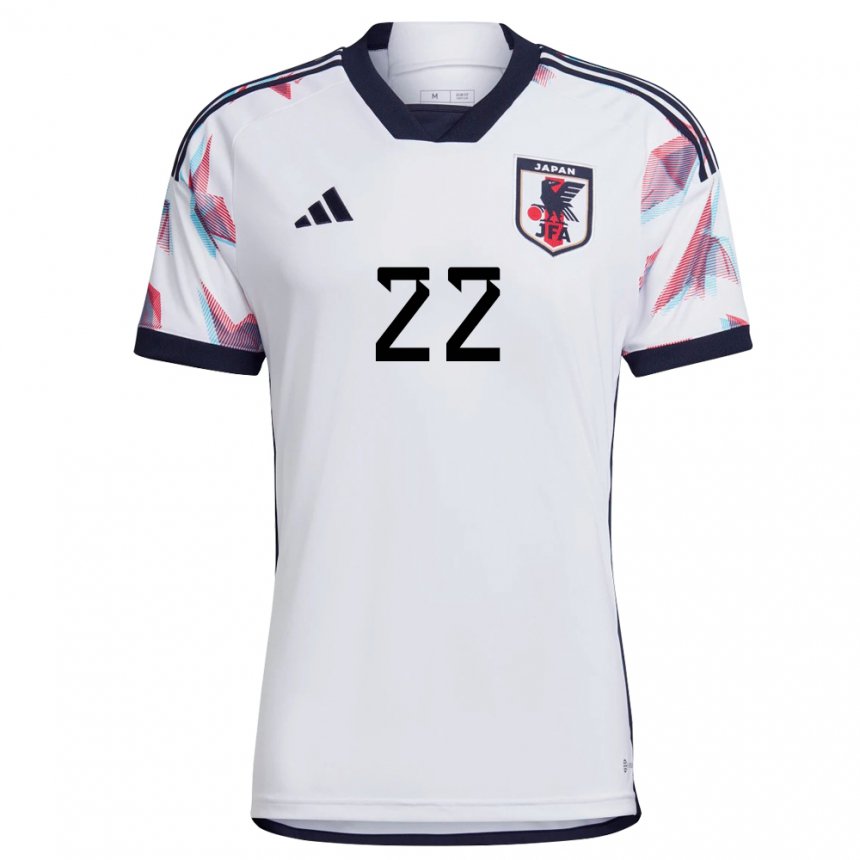 Dětské Japonská Maya Yoshida #22 Bílý Daleko Hráčské Dresy 22-24 Dres