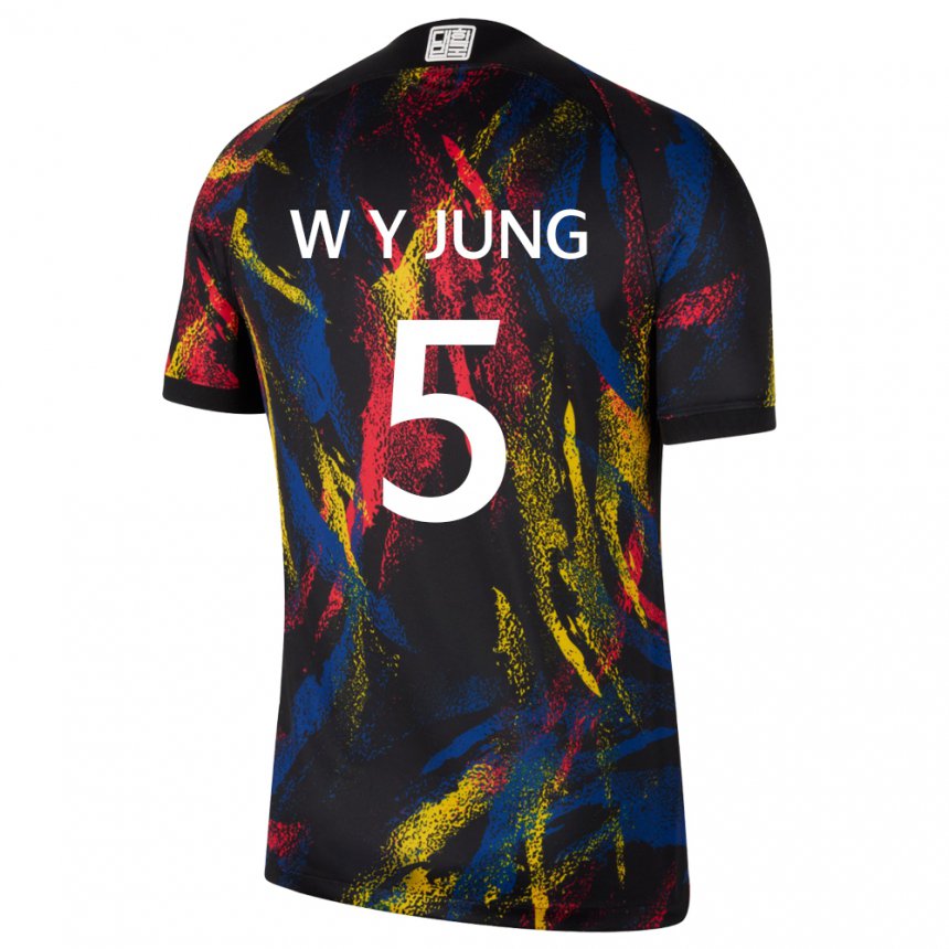 Dětské Jihokorejská Woo-young Jung #5 Vícebarevná Daleko Hráčské Dresy 22-24 Dres