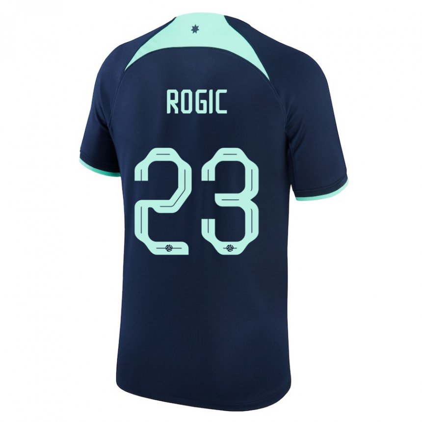 Pánské Australská Tom Rogic #23 Tmavě Modrá Daleko Hráčské Dresy 22-24 Dres