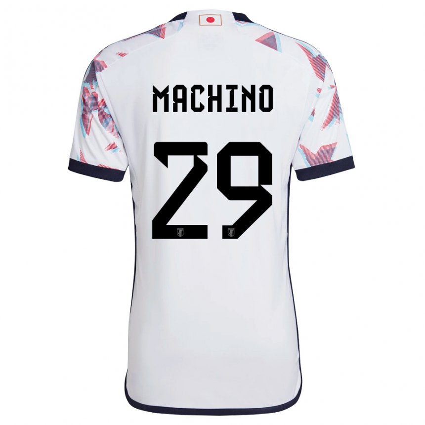 Dámské Japonská Shuto Machino #29 Bílý Daleko Hráčské Dresy 22-24 Dres