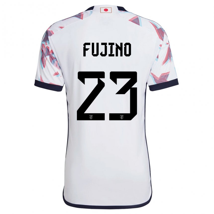 Dětské Japonská Aoba Fujino #23 Bílý Daleko Hráčské Dresy 22-24 Dres