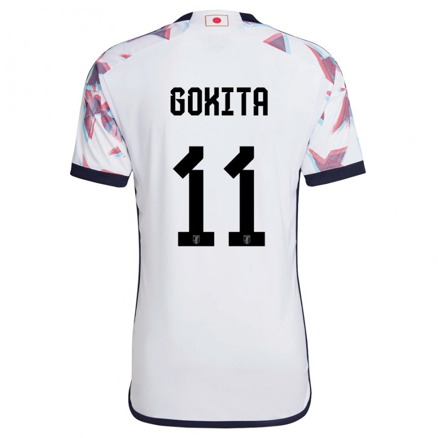 Dětské Japonská Kishin Gokita #11 Bílý Daleko Hráčské Dresy 22-24 Dres