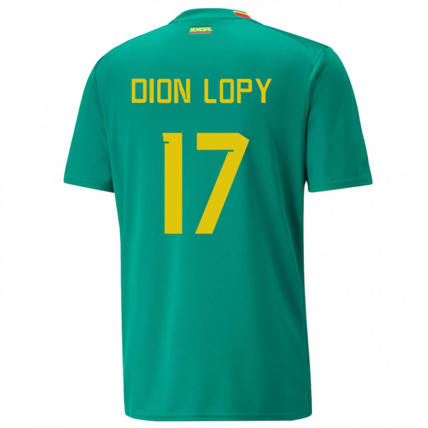 Pánské Senegalská Dion Lopy #17 Zelená Daleko Hráčské Dresy 22-24 Dres