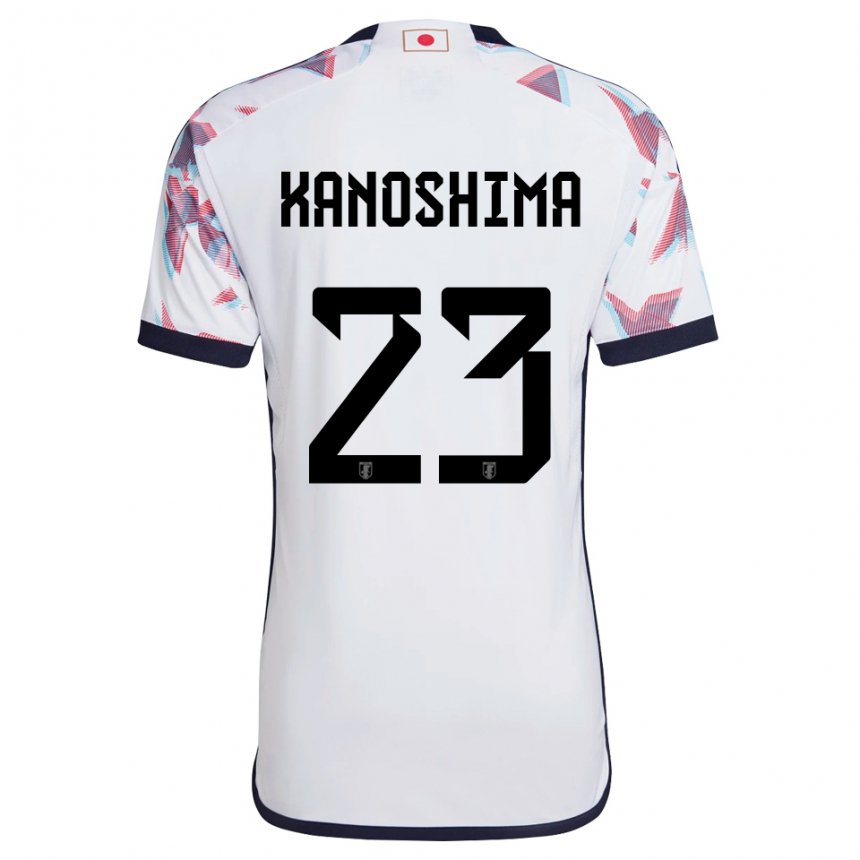 Dámské Japonská Yu Kanoshima #23 Bílý Daleko Hráčské Dresy 22-24 Dres