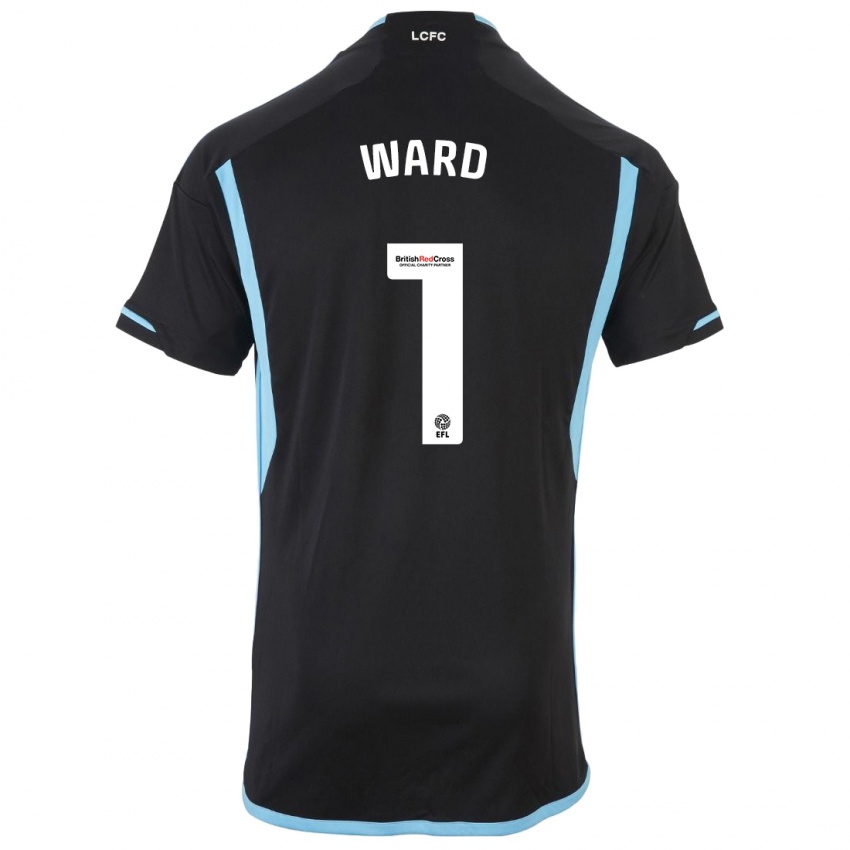 Dětské Danny Ward #1 Černá Daleko Hráčské Dresy 2023/24 Dres