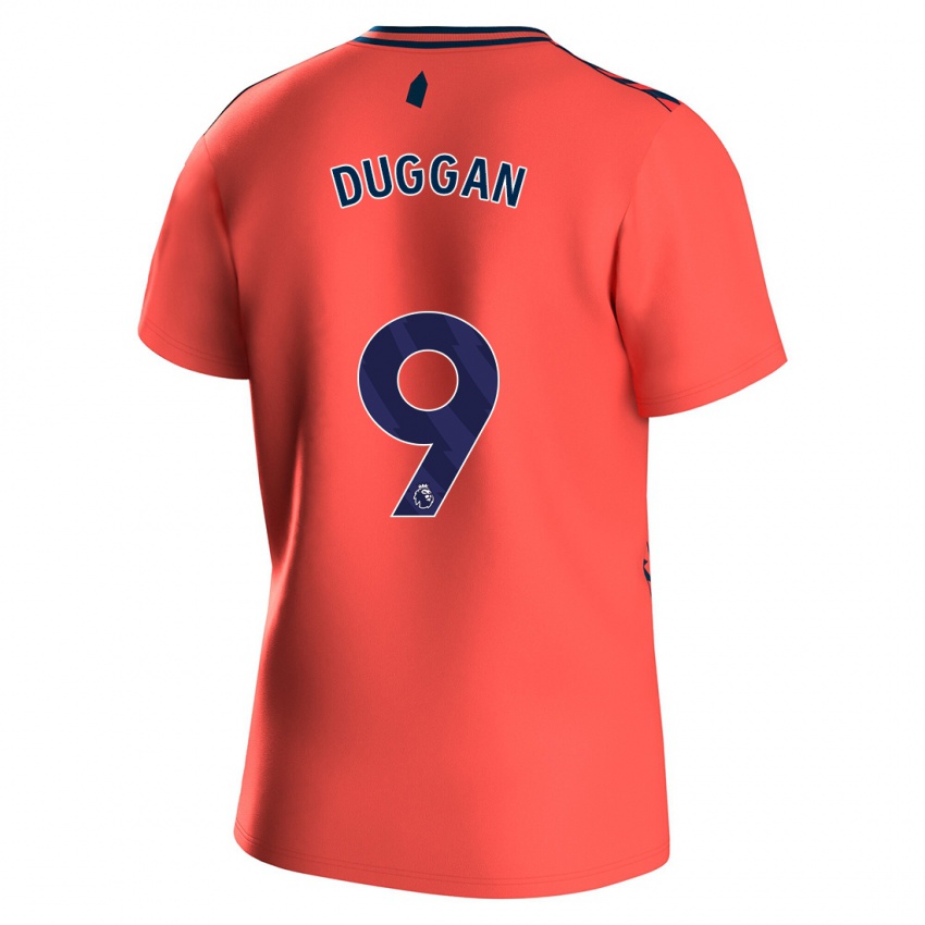 Dětské Toni Duggan #9 Korál Daleko Hráčské Dresy 2023/24 Dres