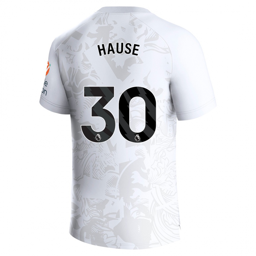 Dětské Kortney Hause #30 Bílý Daleko Hráčské Dresy 2023/24 Dres