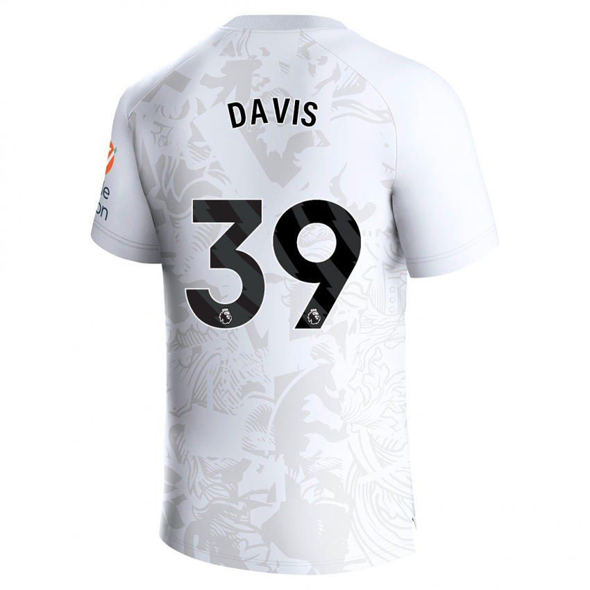 Dětské Keinan Davis #39 Bílý Daleko Hráčské Dresy 2023/24 Dres