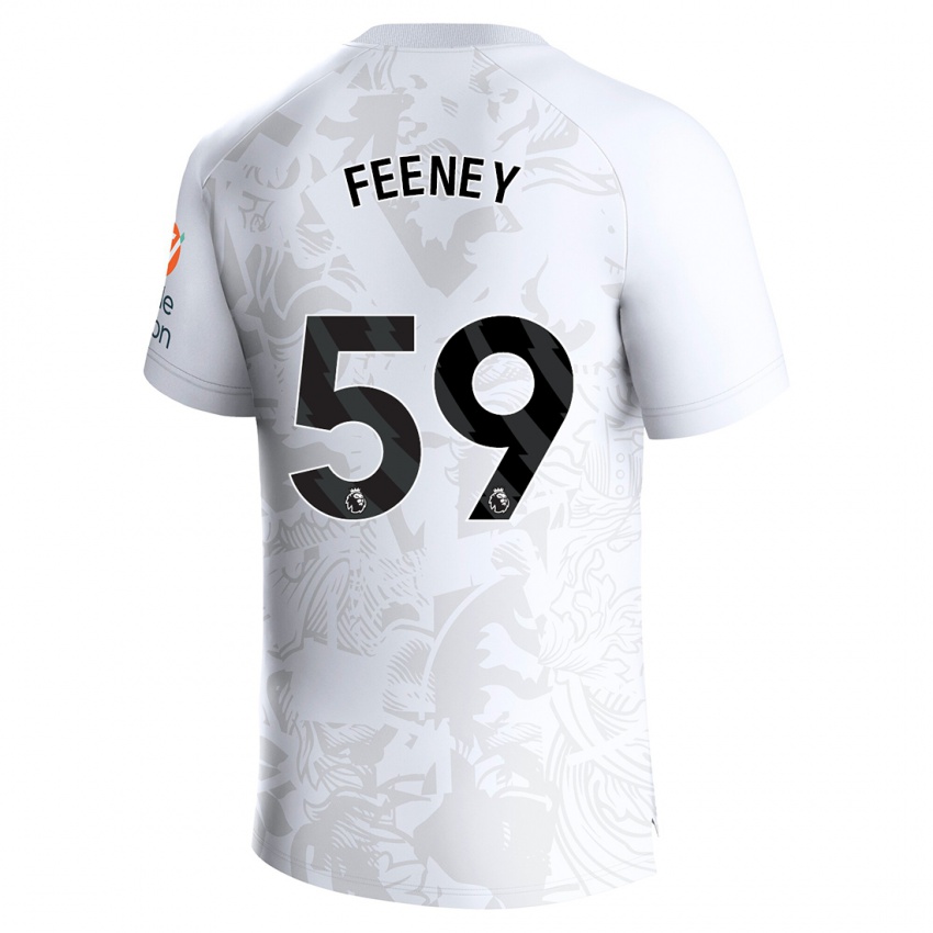 Dětské Josh Feeney #59 Bílý Daleko Hráčské Dresy 2023/24 Dres