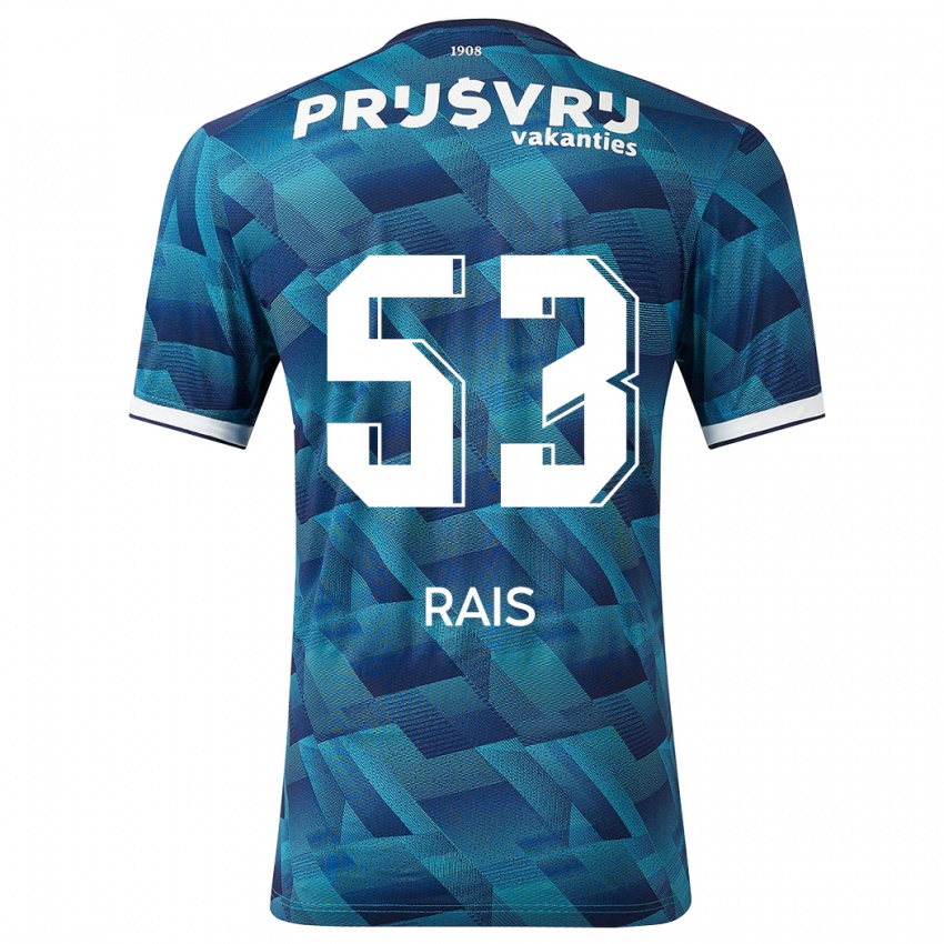 Dětské Amir Rais #53 Modrý Daleko Hráčské Dresy 2023/24 Dres