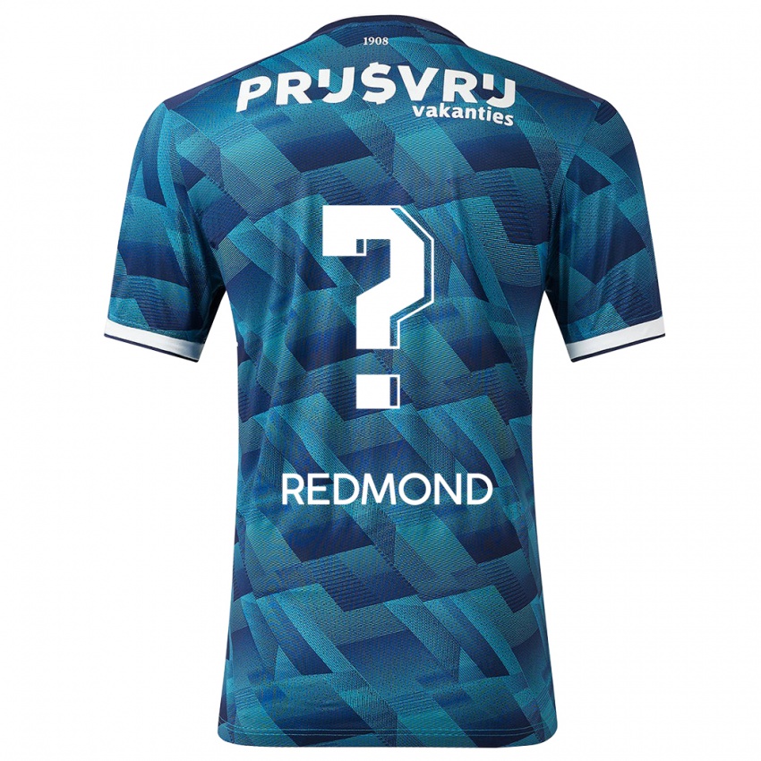 Dětské Zepiqueno Redmond #0 Modrý Daleko Hráčské Dresy 2023/24 Dres