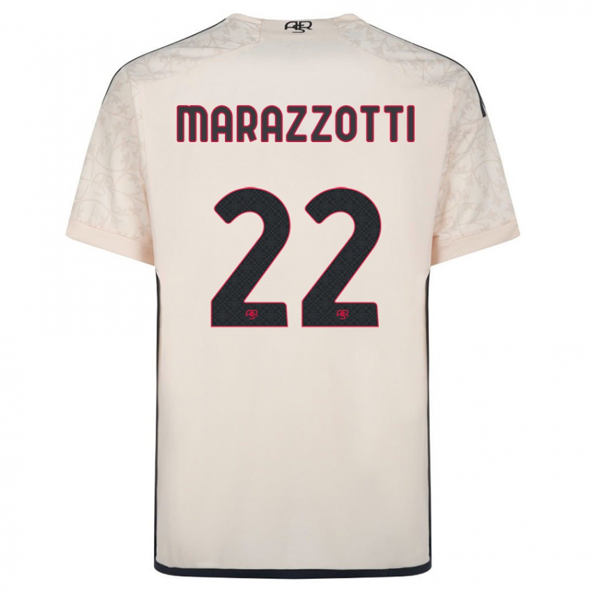 Dětské Fabrizio Marazzotti #22 Špinavě Bílá Daleko Hráčské Dresy 2023/24 Dres