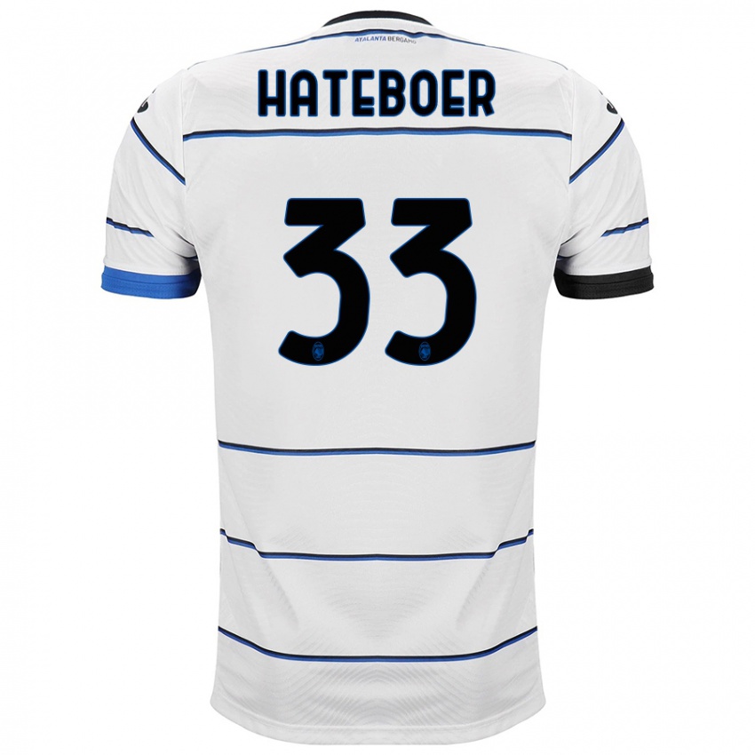 Dětské Hans Hateboer #33 Bílý Daleko Hráčské Dresy 2023/24 Dres