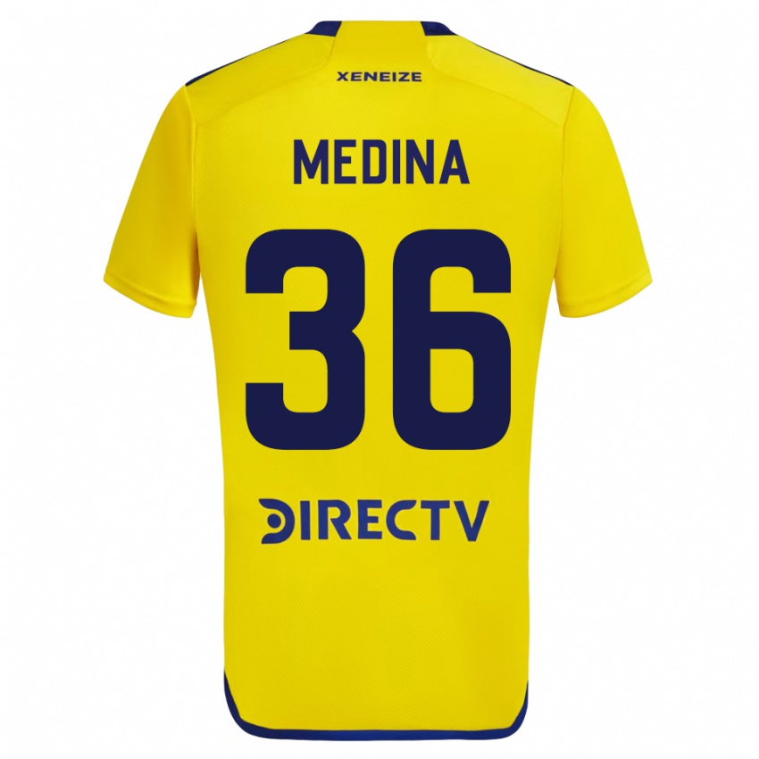 Dětské Cristian Medina #36 Žlutá Daleko Hráčské Dresy 2023/24 Dres
