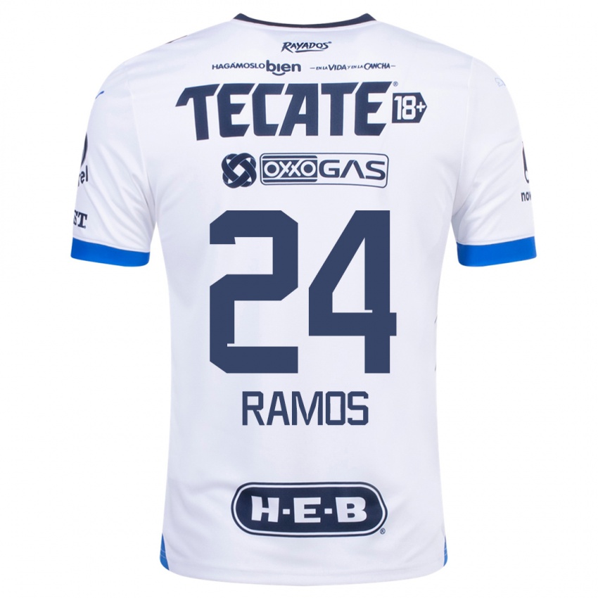 Dětské César Ramos #24 Bílý Daleko Hráčské Dresy 2023/24 Dres