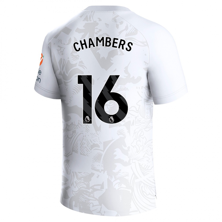 Pánské Calum Chambers #16 Bílý Daleko Hráčské Dresy 2023/24 Dres