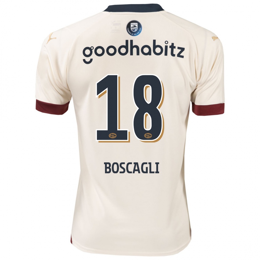 Pánské Olivier Boscagli #18 Špinavě Bílá Daleko Hráčské Dresy 2023/24 Dres