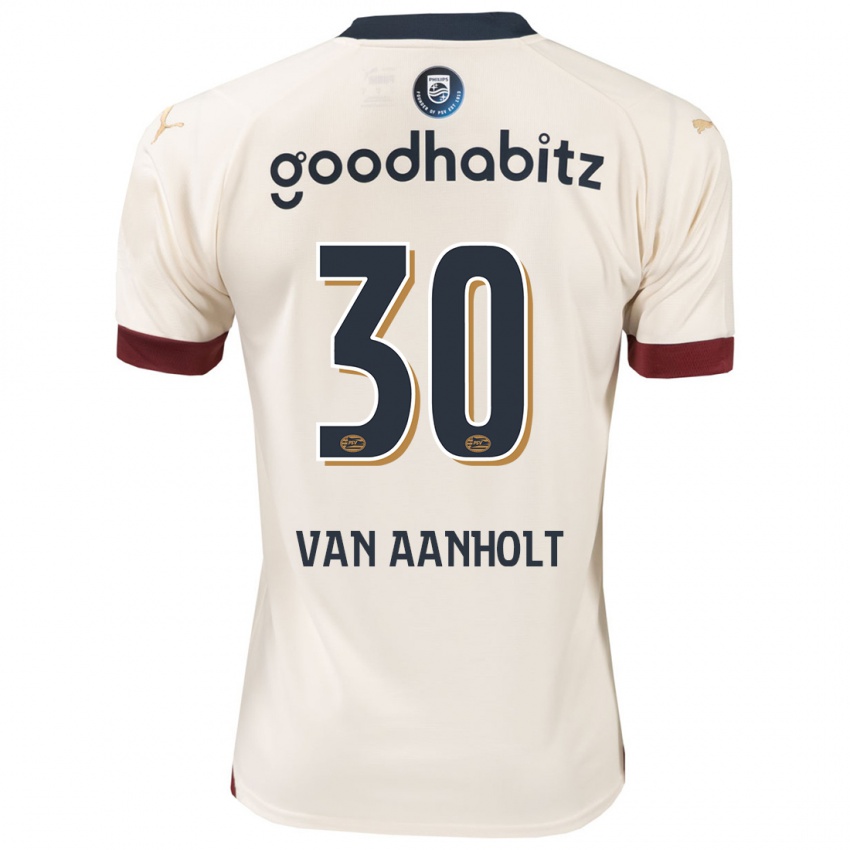 Pánské Patrick Van Aanholt #30 Špinavě Bílá Daleko Hráčské Dresy 2023/24 Dres