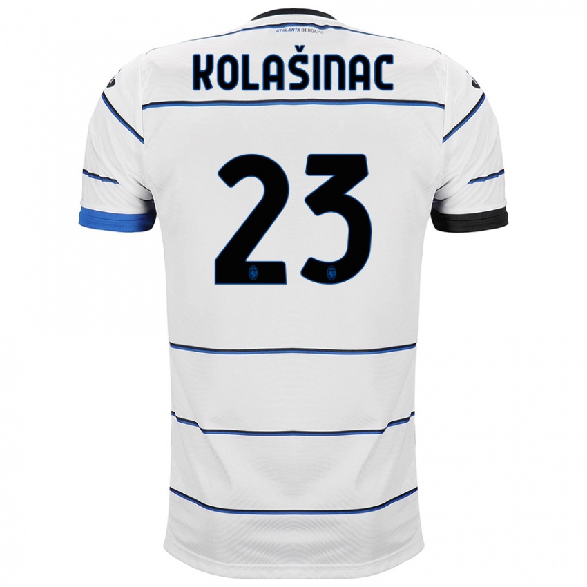 Pánské Sead Kolasinac #23 Bílý Daleko Hráčské Dresy 2023/24 Dres