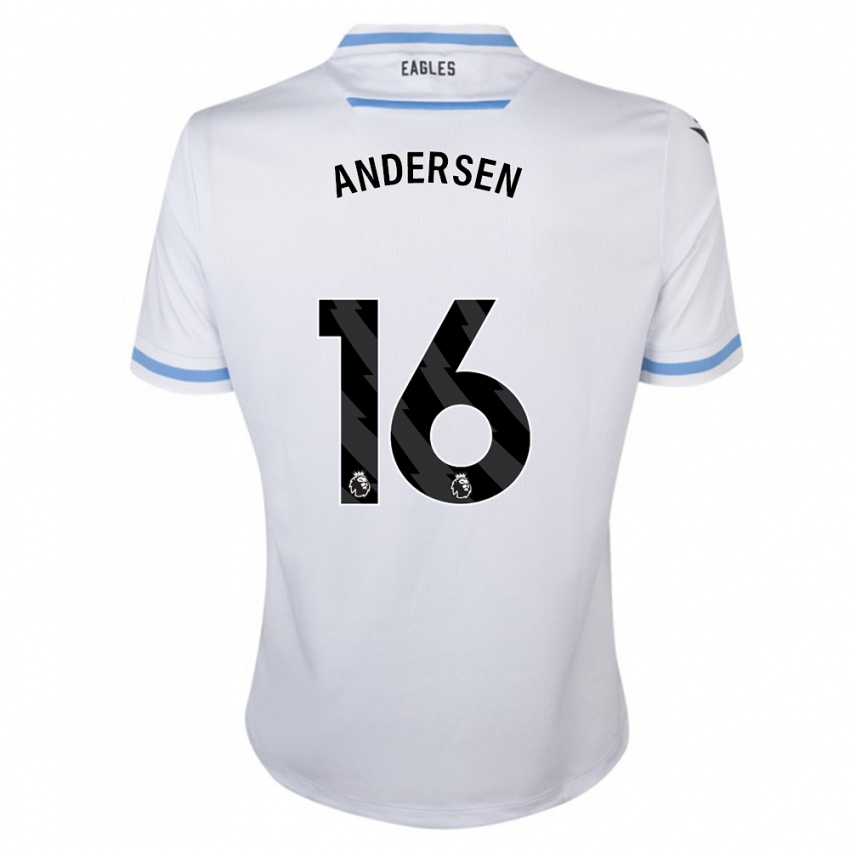 Dámské Joachim Andersen #16 Bílý Daleko Hráčské Dresy 2023/24 Dres