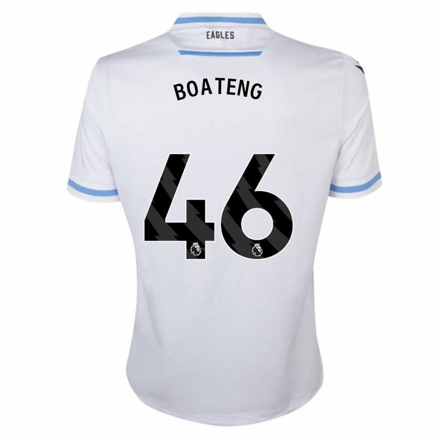Dámské Malachi Boateng #46 Bílý Daleko Hráčské Dresy 2023/24 Dres