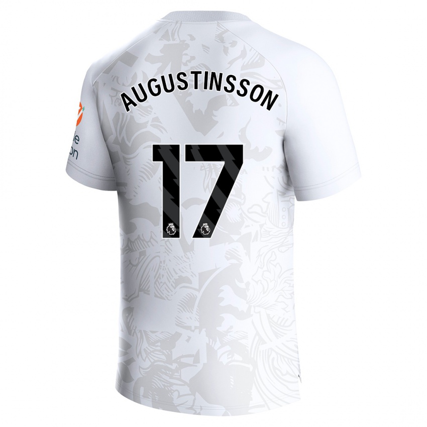 Dámské Ludwig Augustinsson #17 Bílý Daleko Hráčské Dresy 2023/24 Dres