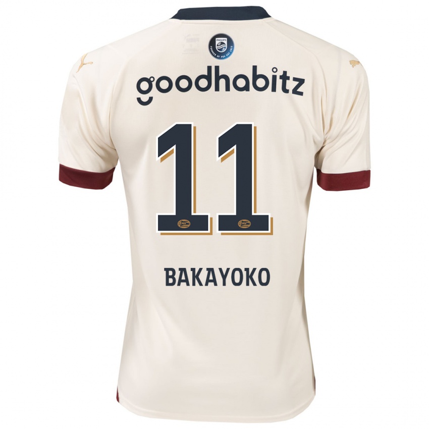 Dámské Johan Bakayoko #11 Špinavě Bílá Daleko Hráčské Dresy 2023/24 Dres