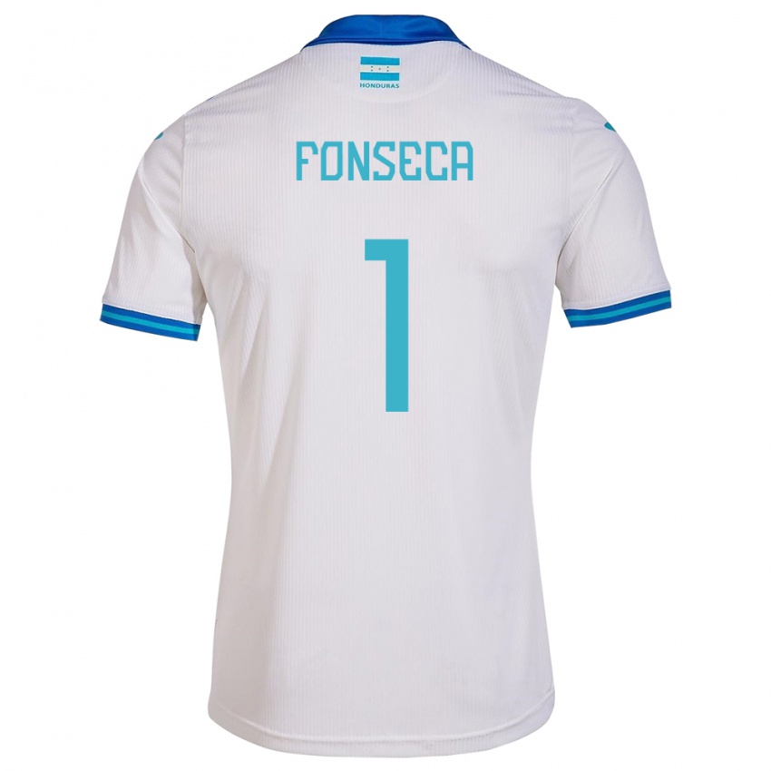 Dětské Honduras Harold Fonseca #1 Bílý Domů Hráčské Dresy 24-26 Dres