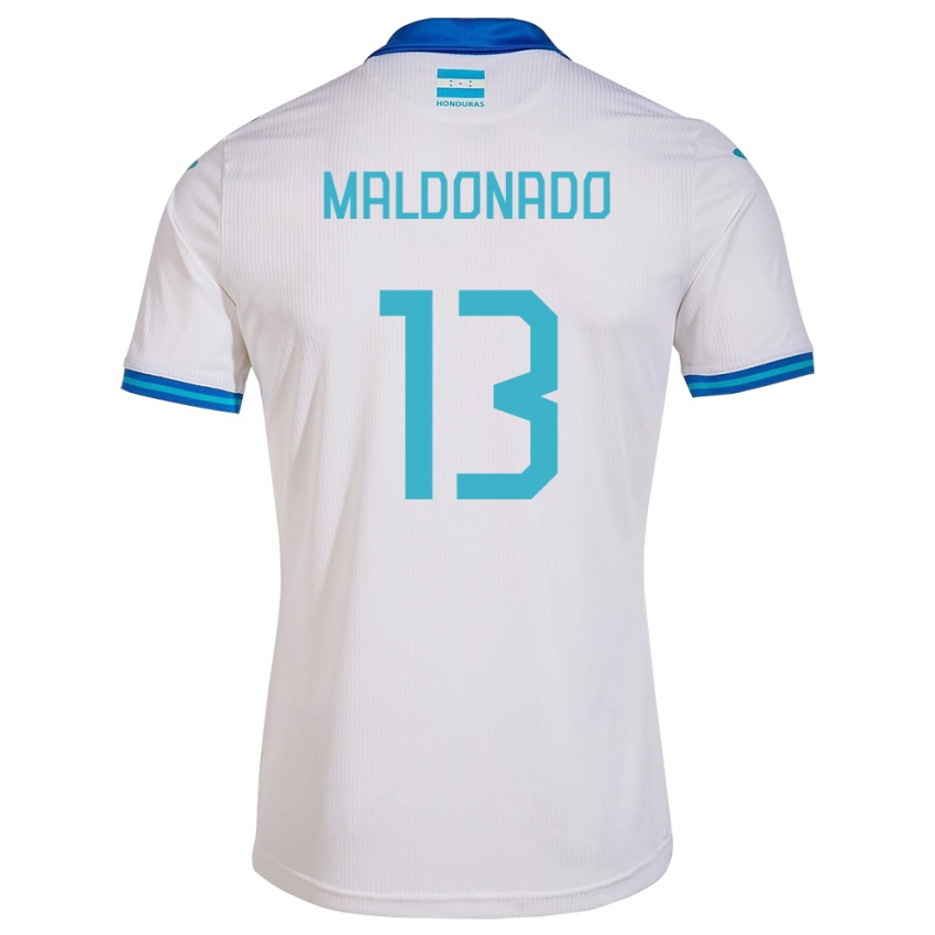 Dětské Honduras Edwin Maldonado #13 Bílý Domů Hráčské Dresy 24-26 Dres