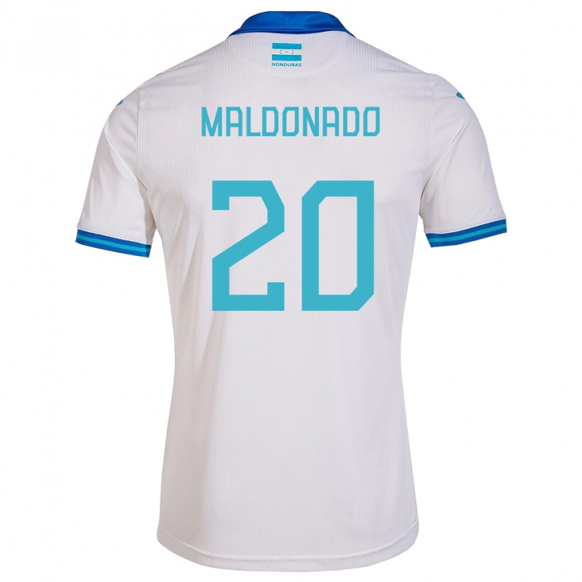 Dětské Honduras Alessandro Maldonado #20 Bílý Domů Hráčské Dresy 24-26 Dres