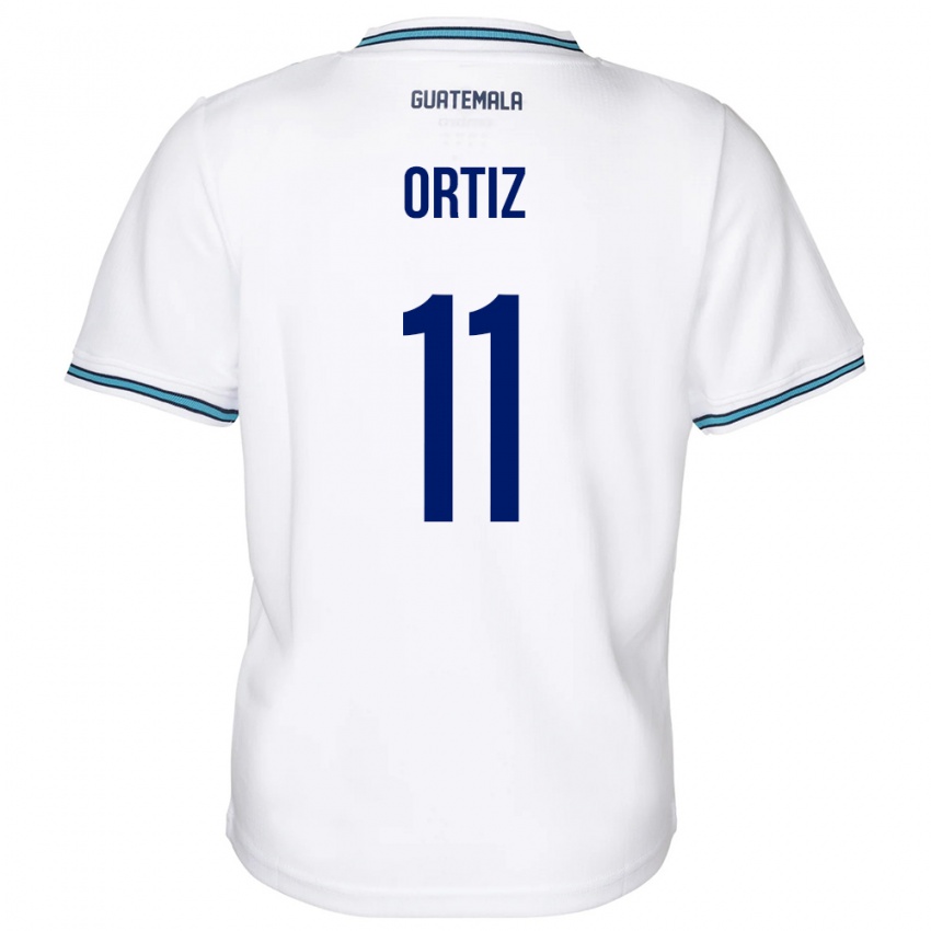 Dětské Guatemala Andersson Ortiz #11 Bílý Domů Hráčské Dresy 24-26 Dres