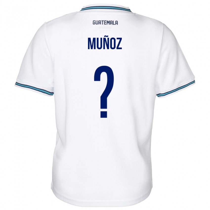 Dětské Guatemala Rudy Muñoz #0 Bílý Domů Hráčské Dresy 24-26 Dres