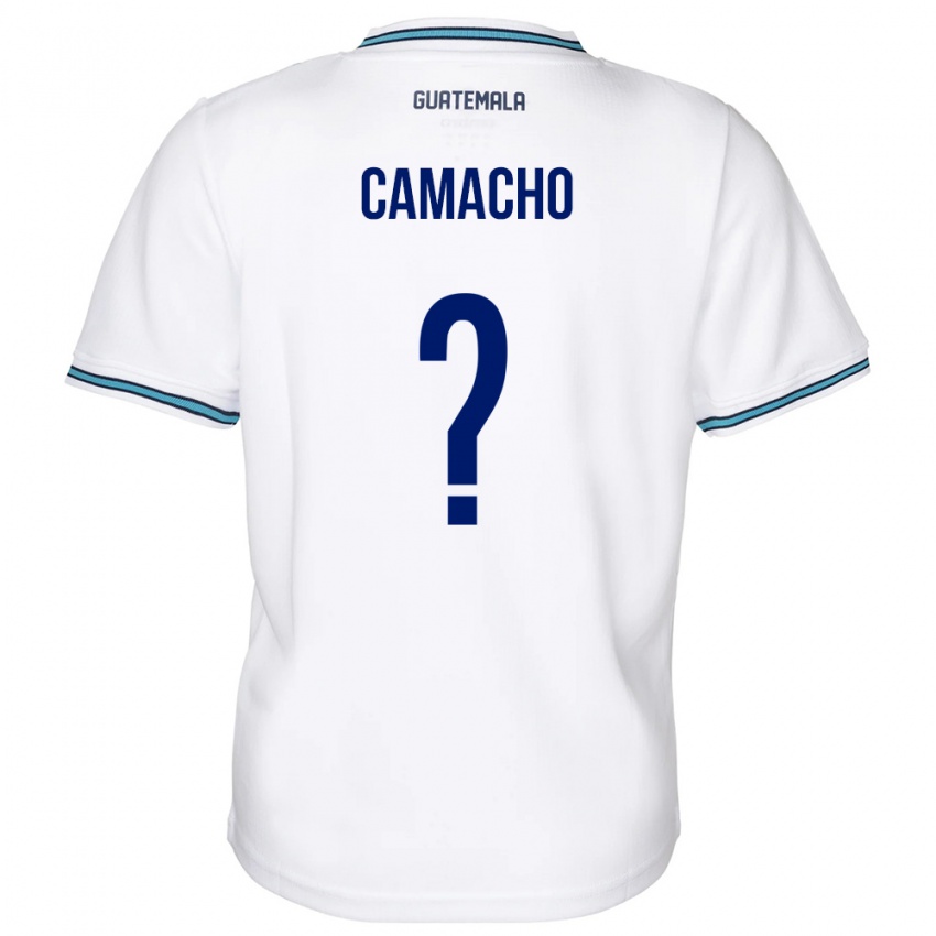 Dětské Guatemala Samuel Camacho #0 Bílý Domů Hráčské Dresy 24-26 Dres