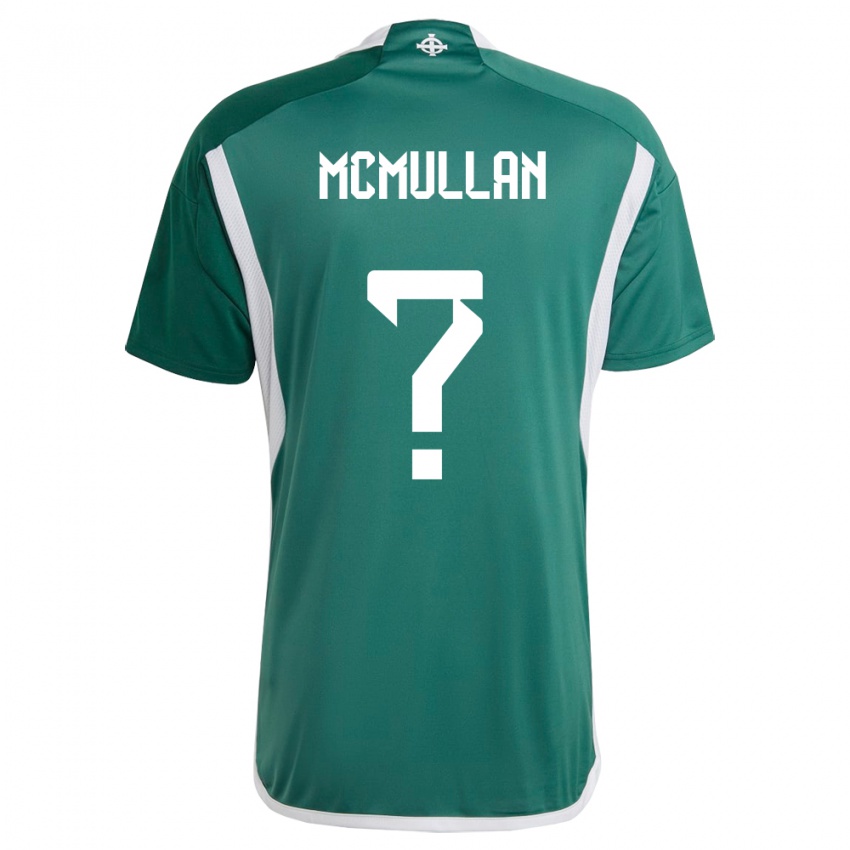 Dětské Severní Irsko Stephen Mcmullan #0 Zelená Domů Hráčské Dresy 24-26 Dres