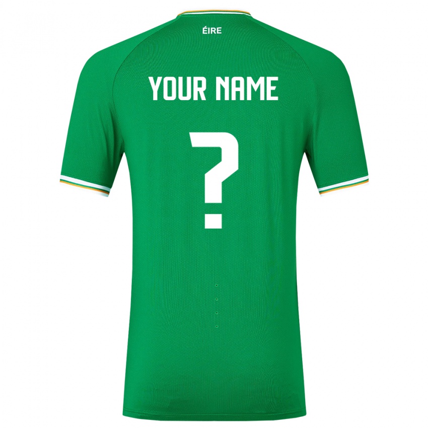 Pánské Irsko Tvé Jméno #0 Zelená Domů Hráčské Dresy 24-26 Dres