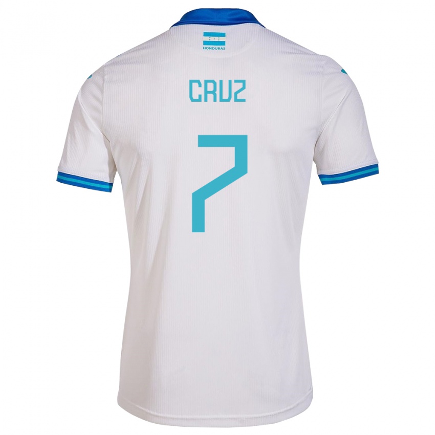 Pánské Honduras Nixon Cruz #7 Bílý Domů Hráčské Dresy 24-26 Dres