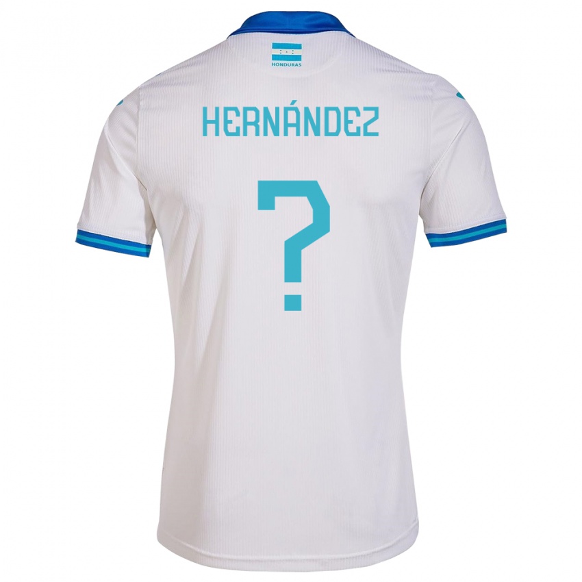 Pánské Honduras Riccy Hernández #0 Bílý Domů Hráčské Dresy 24-26 Dres
