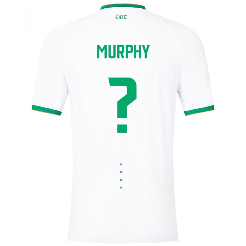 Pánské Irsko Adam Murphy #0 Bílý Daleko Hráčské Dresy 24-26 Dres
