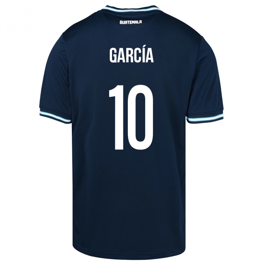 Pánské Guatemala Gabriel García #10 Modrý Daleko Hráčské Dresy 24-26 Dres