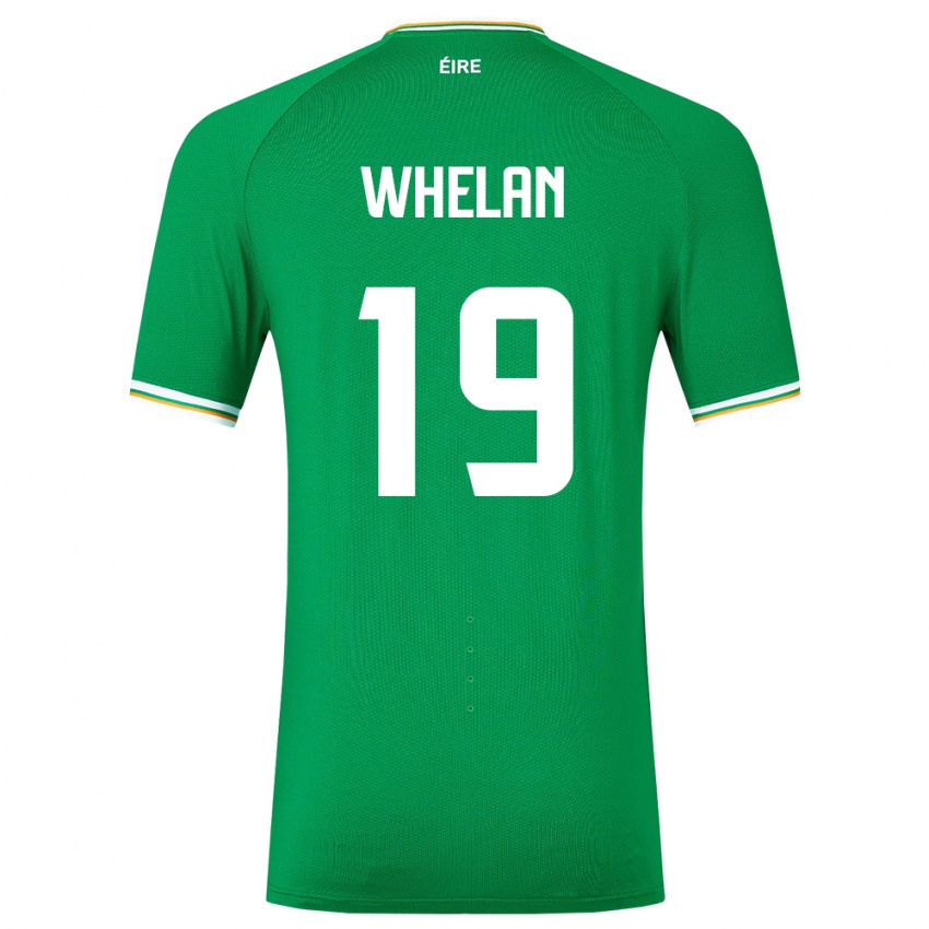 Dámské Irsko Emily Whelan #19 Zelená Domů Hráčské Dresy 24-26 Dres