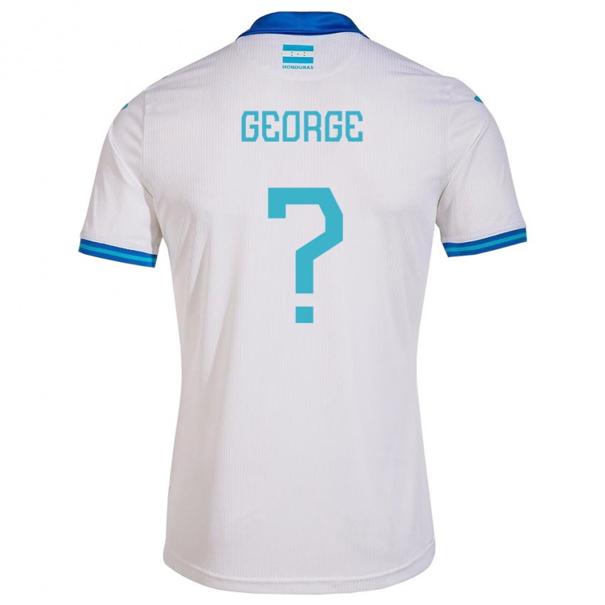 Dámské Honduras George Rodríguez #0 Bílý Domů Hráčské Dresy 24-26 Dres