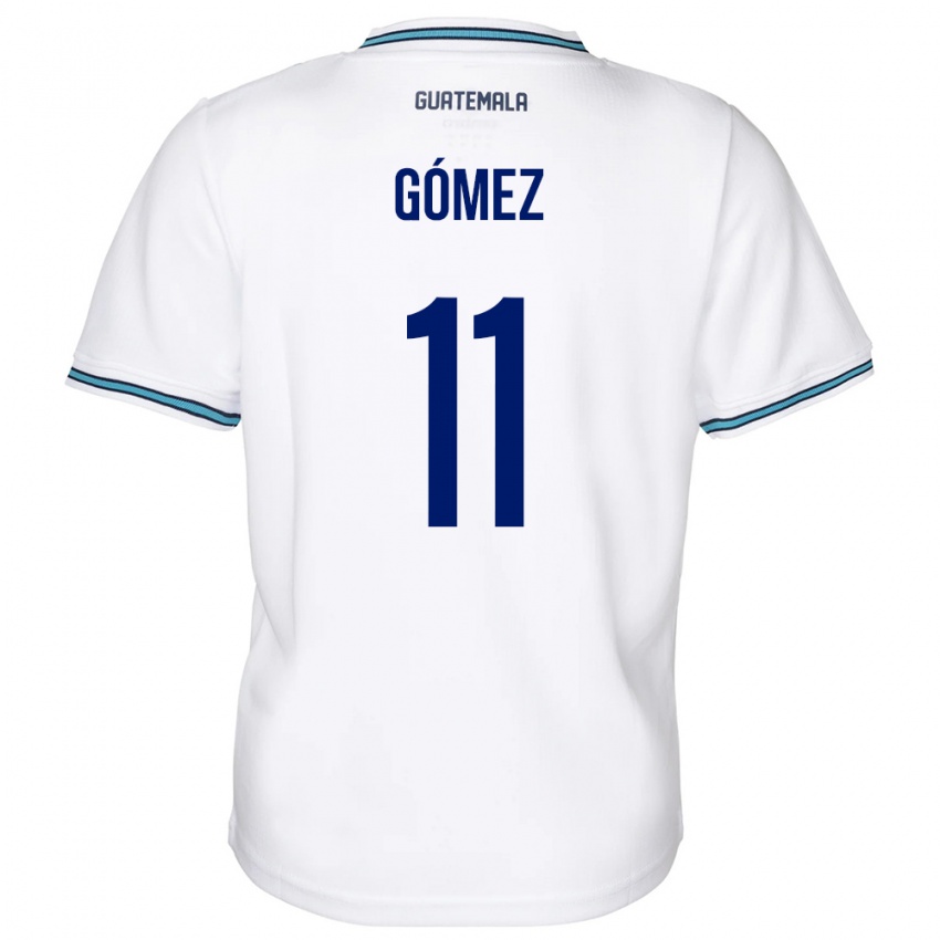 Dámské Guatemala Savianna Gómez #11 Bílý Domů Hráčské Dresy 24-26 Dres