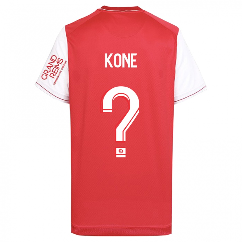 Dětské Abdoul Koné #0 Červené Domů Hráčské Dresy 2023/24 Dres