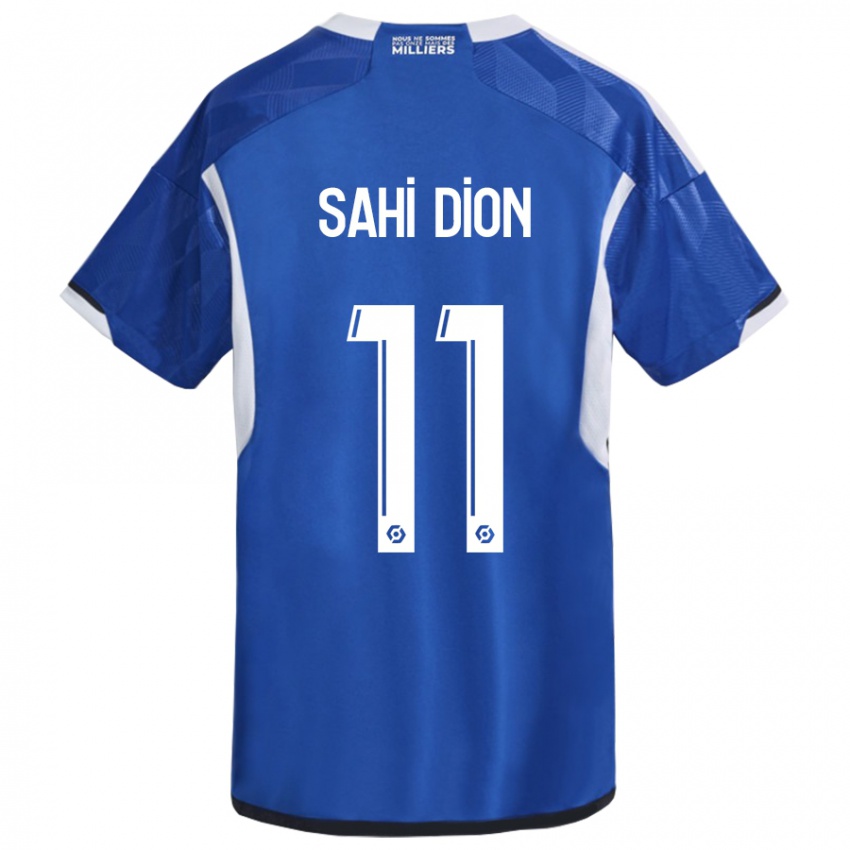 Dětské Moïse Sahi Dion #11 Modrý Domů Hráčské Dresy 2023/24 Dres