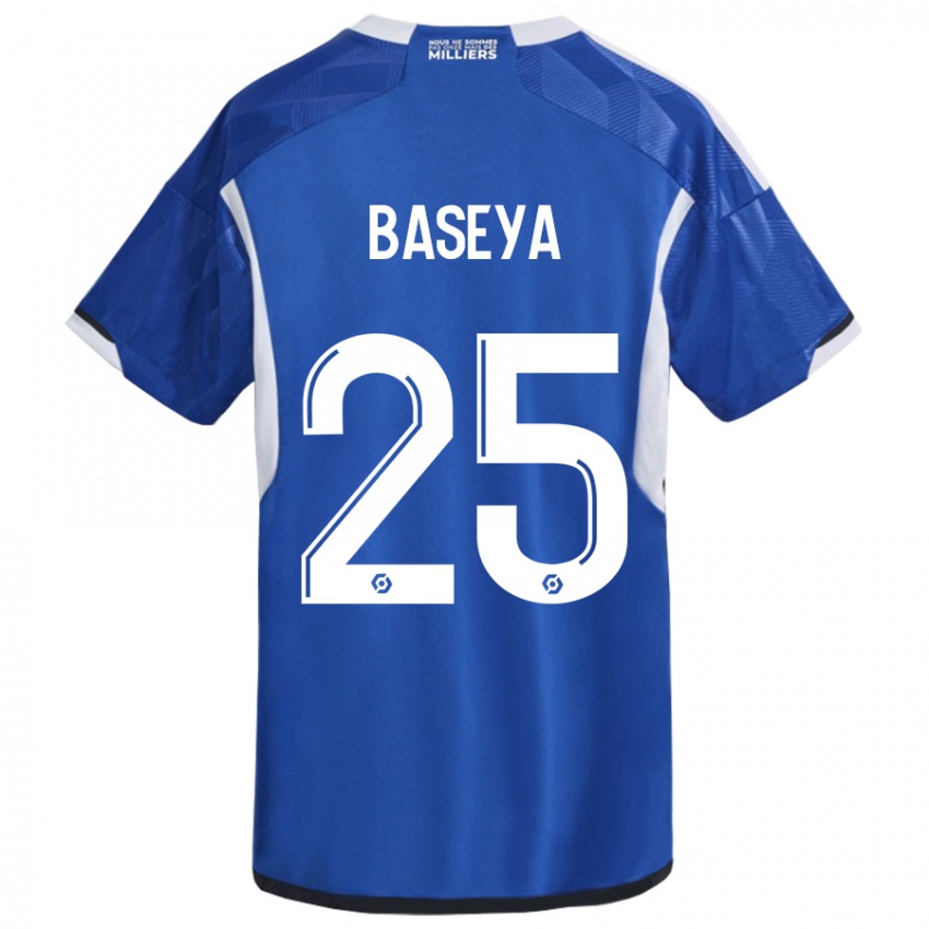 Dětské Steven Baseya #25 Modrý Domů Hráčské Dresy 2023/24 Dres