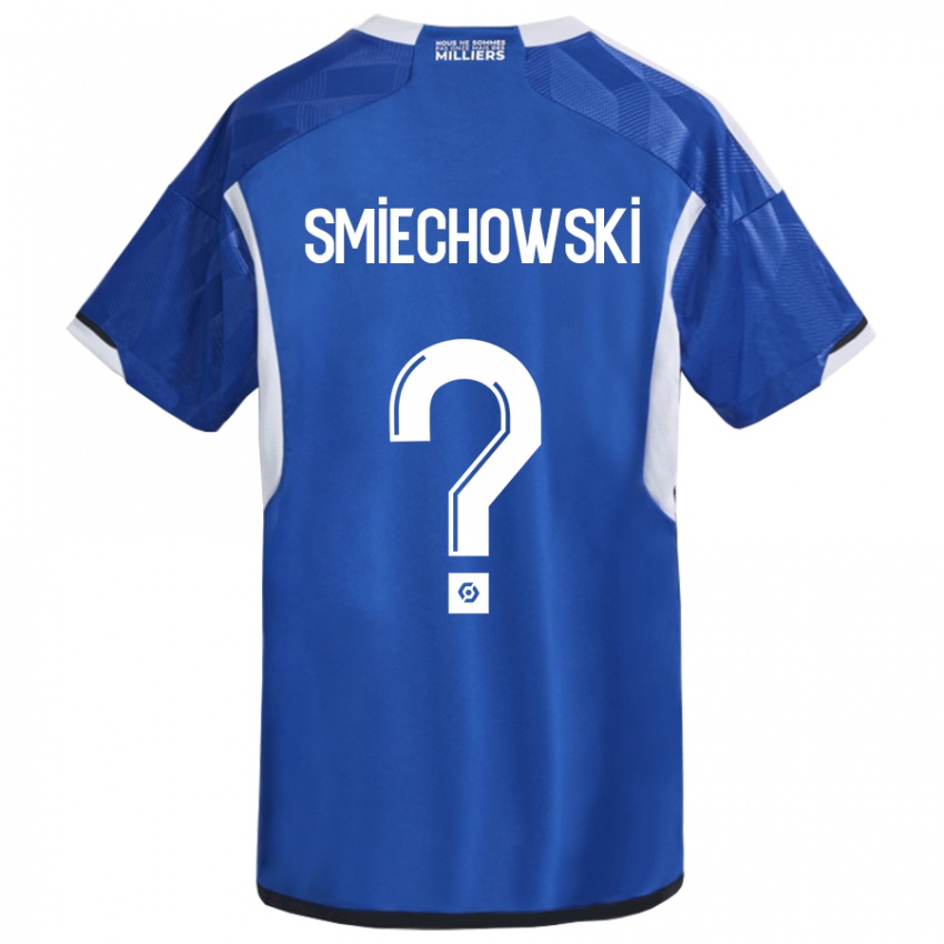 Dětské Artur Smiechowski #0 Modrý Domů Hráčské Dresy 2023/24 Dres