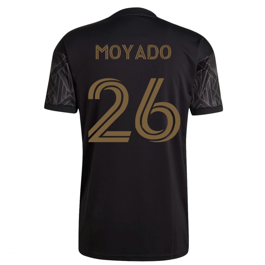 Dětské Bryan Moyado #26 Černá Domů Hráčské Dresy 2023/24 Dres