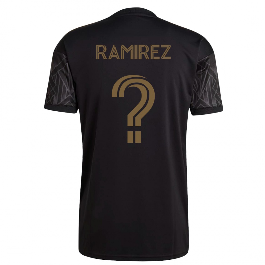Dětské Dennis Ramirez #0 Černá Domů Hráčské Dresy 2023/24 Dres