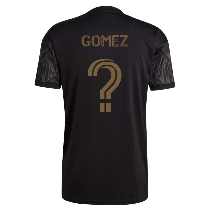 Dětské Azyk Gomez #0 Černá Domů Hráčské Dresy 2023/24 Dres