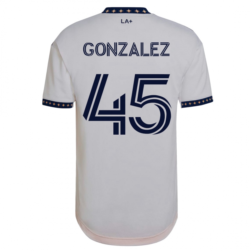 Dětské Adrián González #45 Bílý Domů Hráčské Dresy 2023/24 Dres